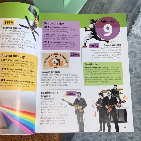 On This Day — White Multicolor Coffee Table Book - Picture 6 of 8